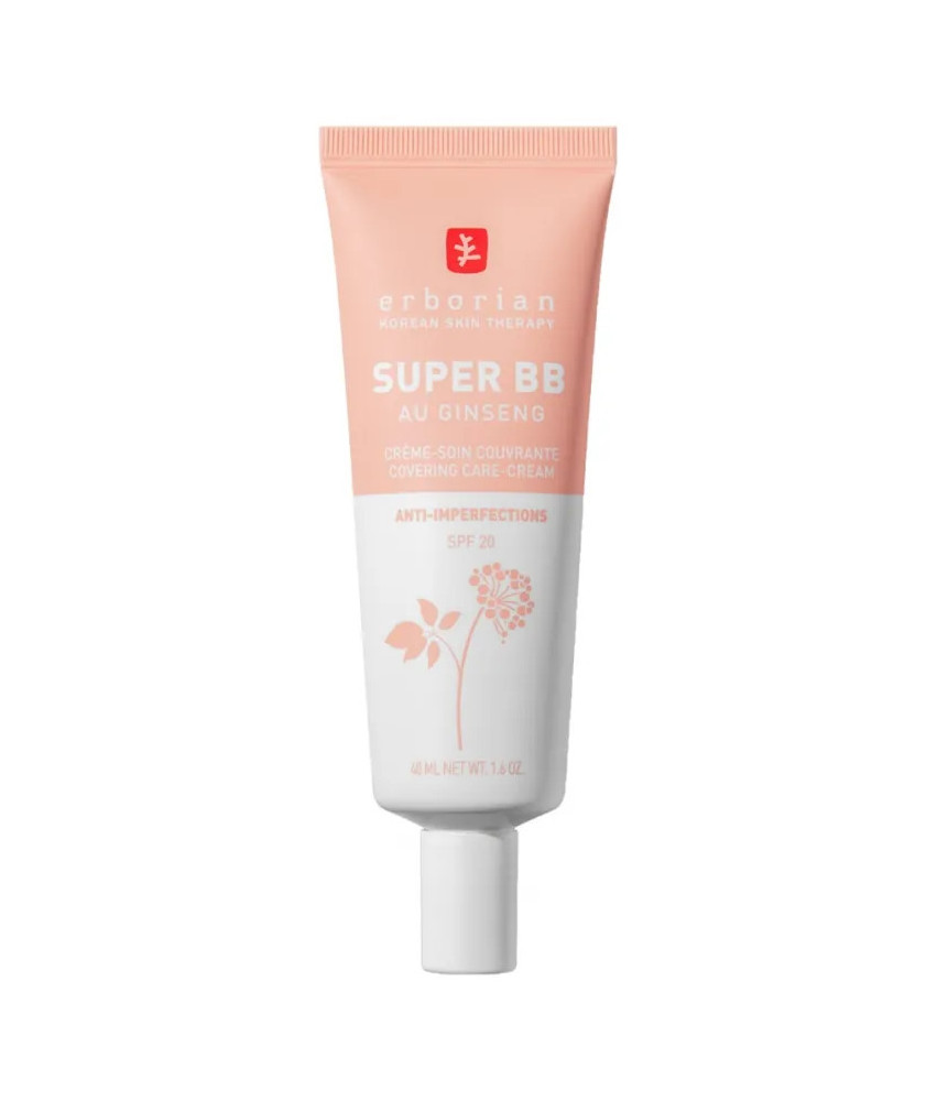 BB Crème Erborian Super Avec Ginseng Clair 40ml