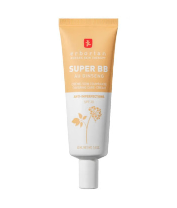 Erborian Super BB Avec Ginseng Nude 40ml - Pour un teint parfait naturel