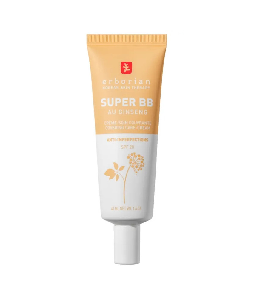 Erborian Super BB Avec Ginseng Nude 40ml - Pour un teint parfait naturel