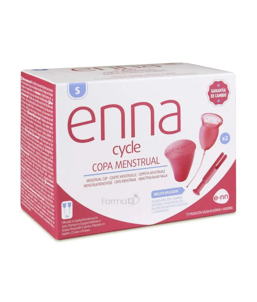 Coupelle menstruelle Enna Cycle Taille S - 2 Und + Applicateur