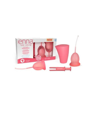 Enna Cycle 2 Coupes Menstruelles Taille M + Applicateur : Confort et Protection