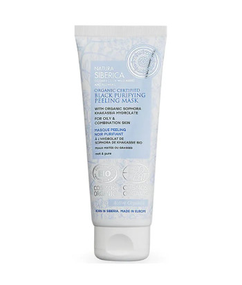 Masque Peeling Noir Purifiant Natura Siberica - 75ml
