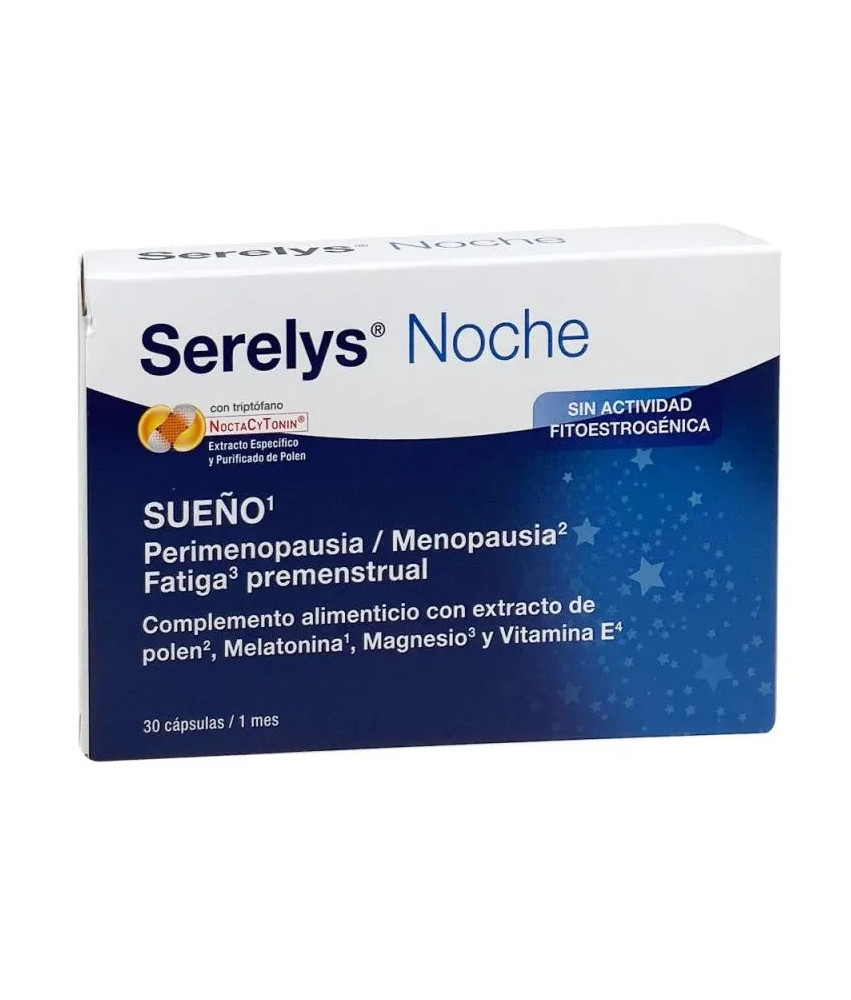 Serelys Night 30 Capsules : Complément Alimentaire Apaisant