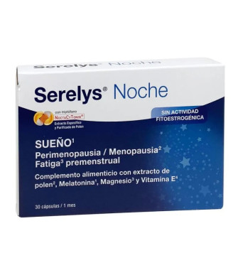 Serelys Night 30 Capsules : Complément Alimentaire Apaisant