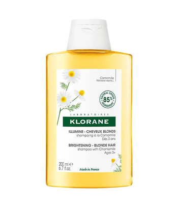 Shampooing Klorane Camomille Blonde Illuminateur 200ml