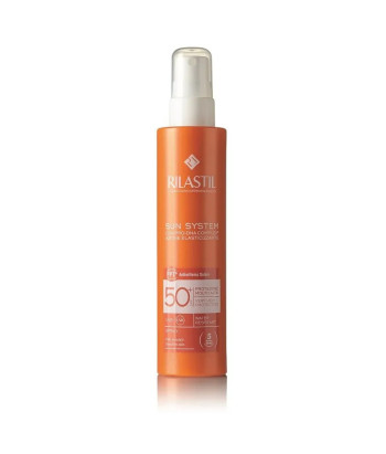 Protection maximale avec Rilastil Sun System Spray SPF50+ 200ml