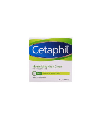 Crème de nuit hydratante Cetaphil peau normale/sèche 48ml