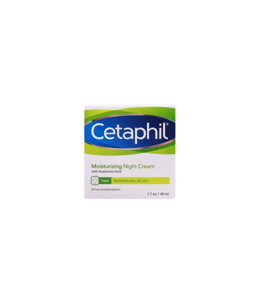 Crème de nuit hydratante Cetaphil peau normale/sèche 48ml