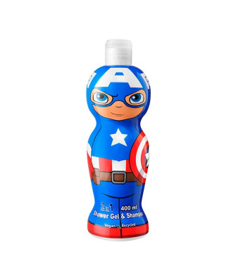 Marvel Air-Val: Gel et Shampoing Capitaine America 2-en-1