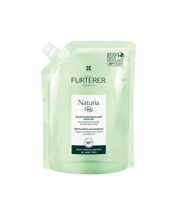 Recharge Eco 400ml: Shampooing Micellaire Doux Naturia