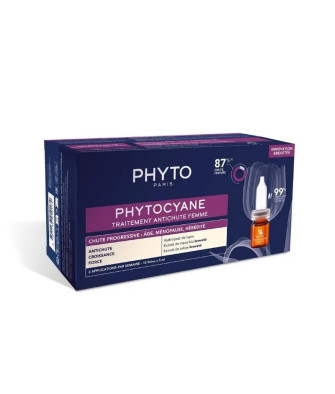 Traitement capillaire Phyto Phytocyane 12x5ml