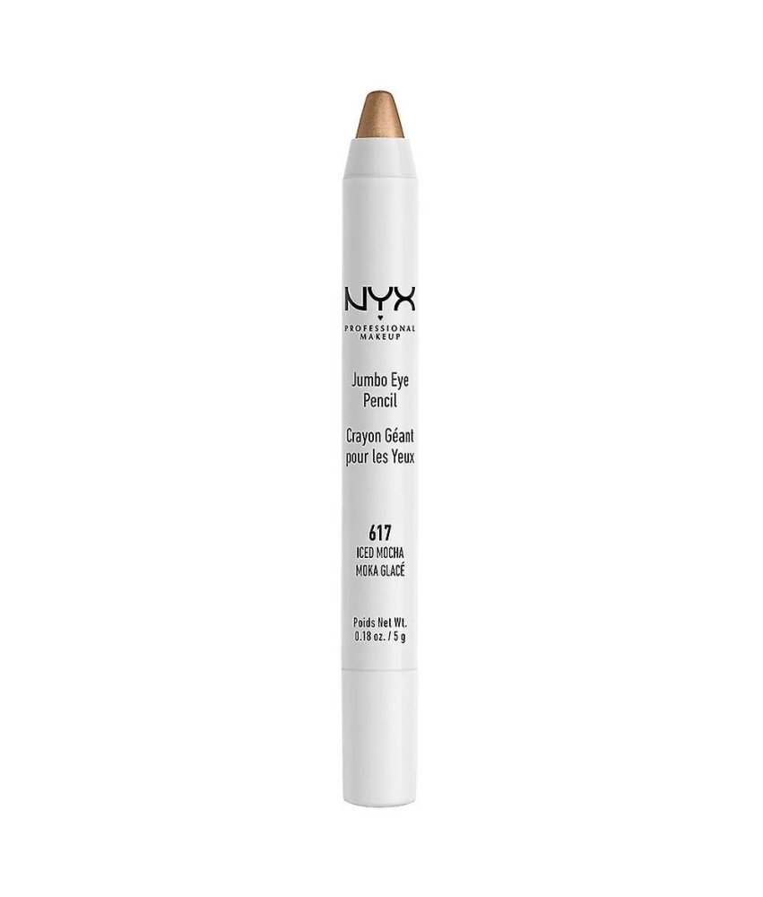 Crayon yeux NYX Jumbo Iced Mocha 5g - Regard glacé irrésistible