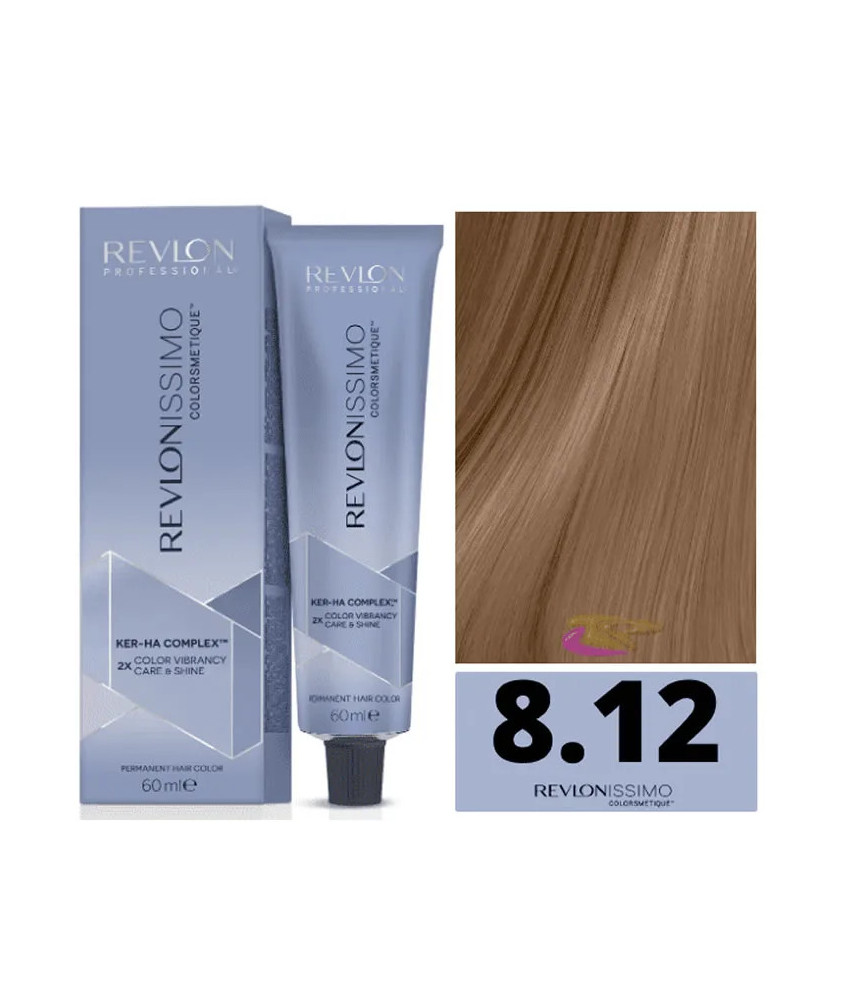 Revlonissimo Colorsmetique High Coverage 8,12 - Blond Glacé 60ml