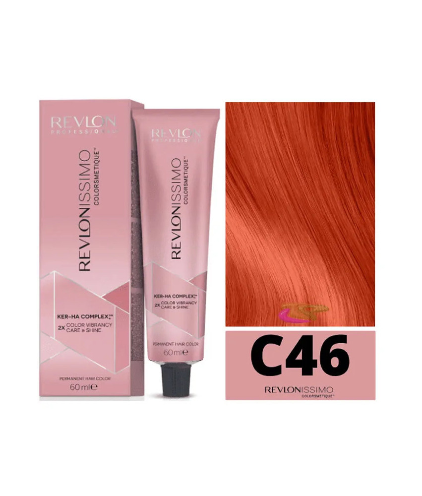 Revlonissimo Cromatics C46-Tangerine Red 60ml - Couleur vibrante