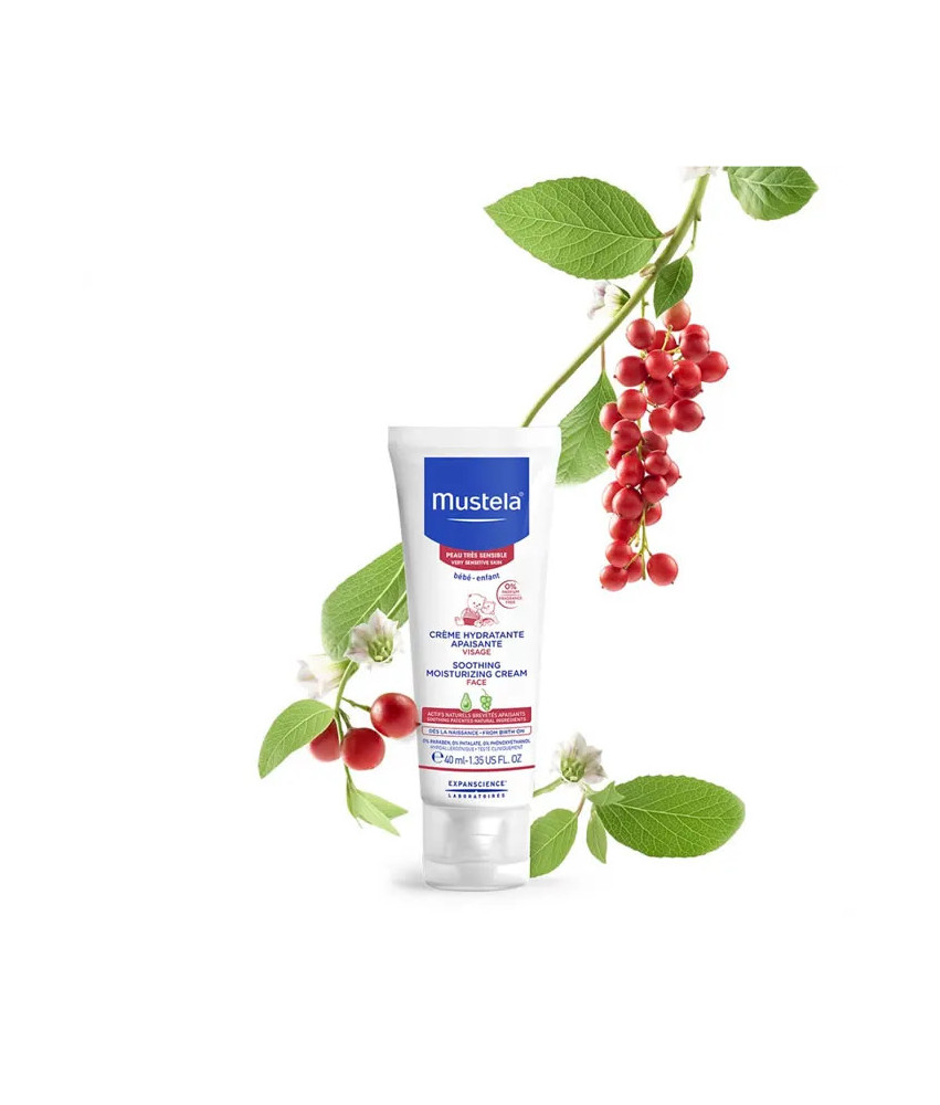 Crème Hydratante Visage Mustela Bébé 40ml