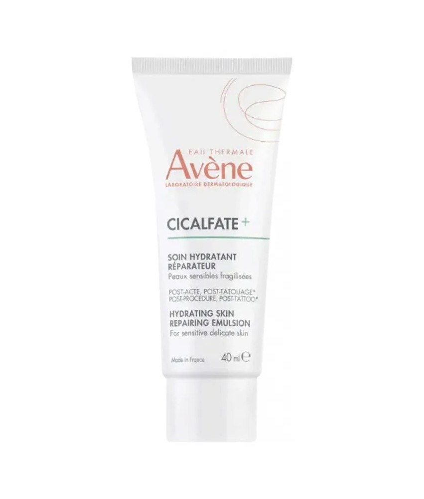 Avène Cicalfate Emulsion Réparatrice 40ml : Hydratation intense