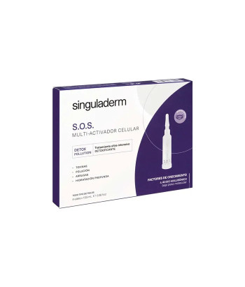Découvrez Singuladerm S.O.S. Activateur Multi-Cellulaire pour Traitement Détoxifiant