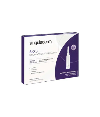 Découvrez Singuladerm S.O.S. Activateur Multi-Cellulaire pour Traitement Détoxifiant