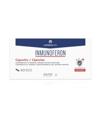 Booster d'immunité naturel - Inmunoferon 60 Gélules