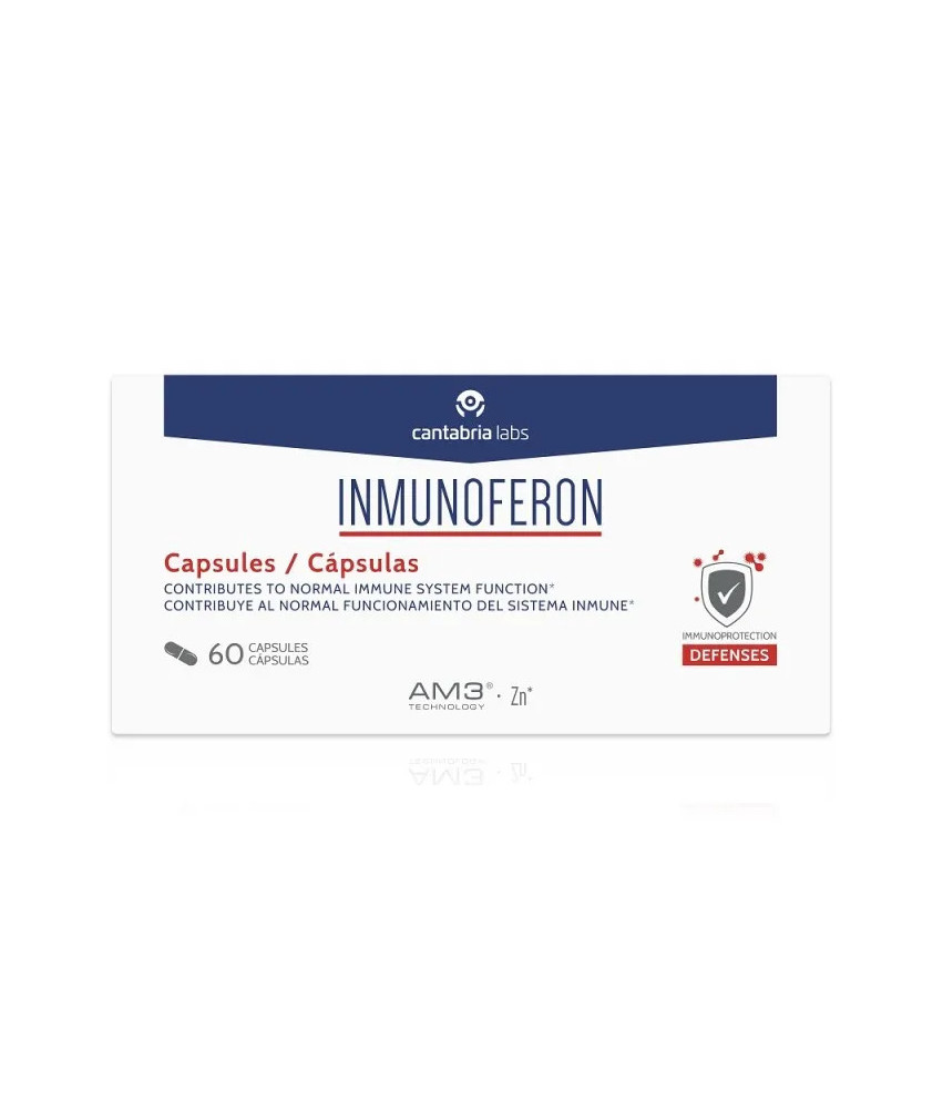 Booster d'immunité naturel - Inmunoferon 60 Gélules