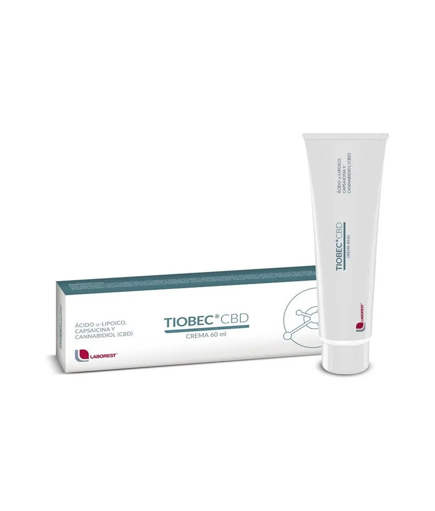 Crème CBD Uriach Tiobec 60ml - Pour une peau éclatante