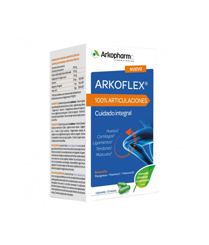Arkopharma Arkoflex 100% Articulations en 60 capsules
