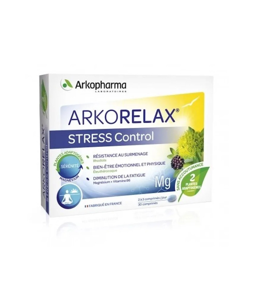 Arkorelax Stress 30 Capsules: La solution naturelle pour le stress