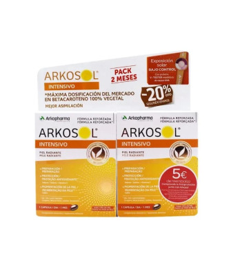 Renforcez votre peau avec Arkosol Intensiv - 30 Perles x 2 Unités