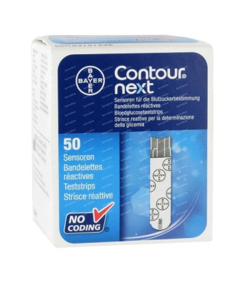 50 Bandes de Contour Next: Pour une surveillance précise du glucose