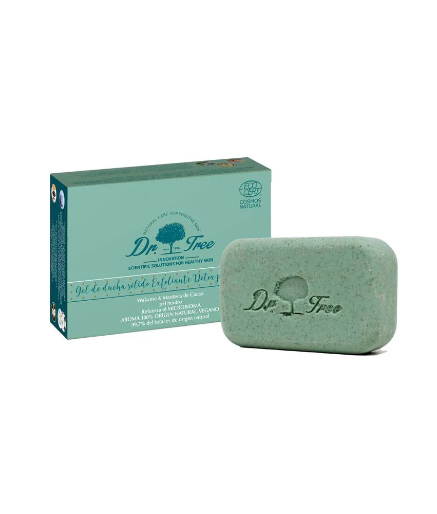 Gel solide exfoliant Dr. Tree 120g pour une peau douce