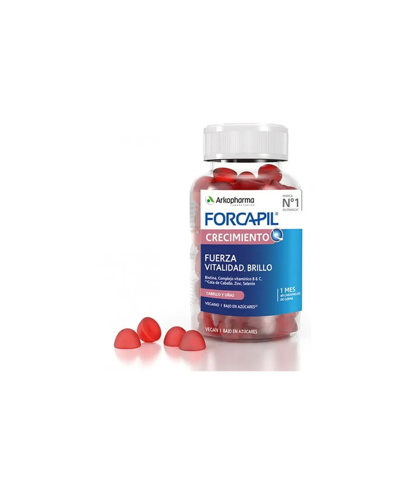 Gummies Arkopharma Forcapil pour une croissance capillaire efficace