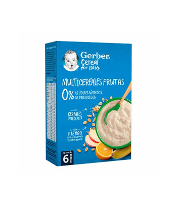 Céréales Gerber Multifruit 0% 270g - Nutrition de bébé