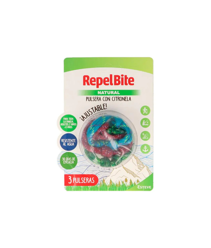 Bracelet anti-moustique Repel Bite Natura Kids: Protégez vos enfants naturellement!