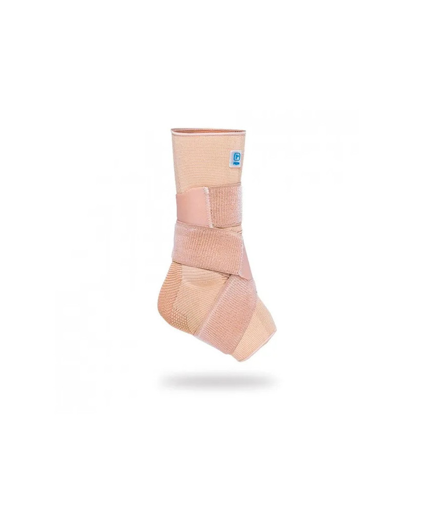 Orthèse de Cheville Élastique avec Coussinet Malléolaire en Silicone - Taille 8
