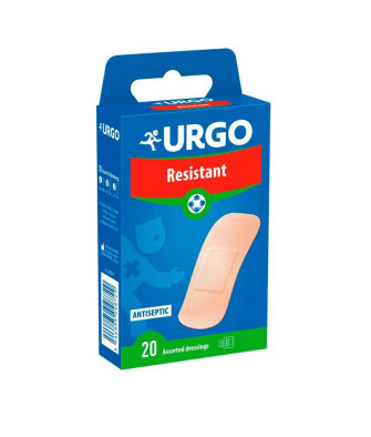 Urgo Resistant 20 Sparadraps Assortis pour Trousse de Premiers Secours