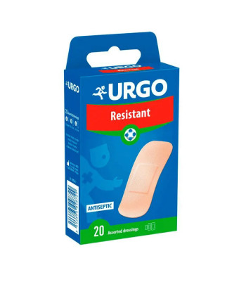 Urgo Resistant 20 Sparadraps Assortis pour Trousse de Premiers Secours