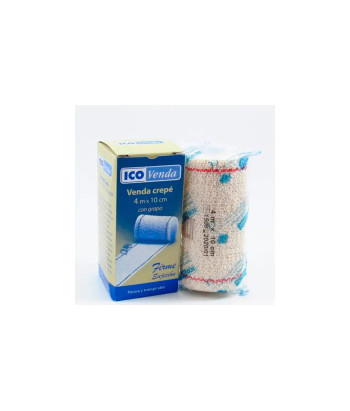 Bandage Crepe 4x10cm pour Trousse de Premiers Secours