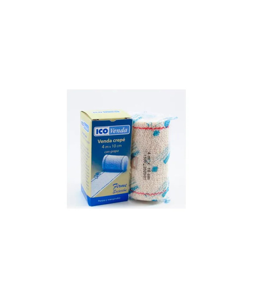 Bandage Crepe 4x10cm pour Trousse de Premiers Secours
