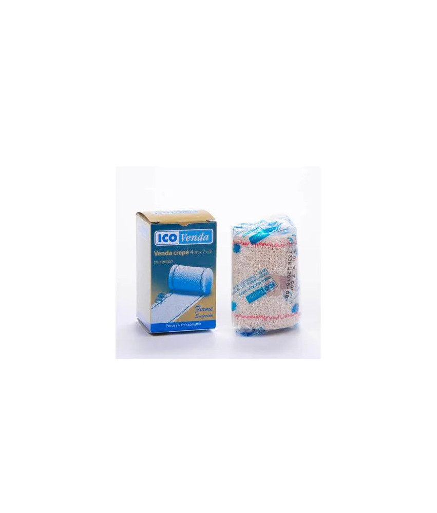 Bandage Crepe Ico 4x7cm - Trousse premiers secours