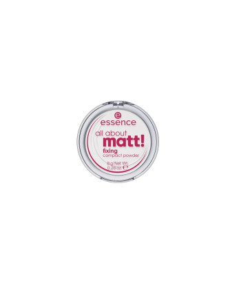 Essence Cosmetics All About Matt! Poudre Compacte Fixante 8g