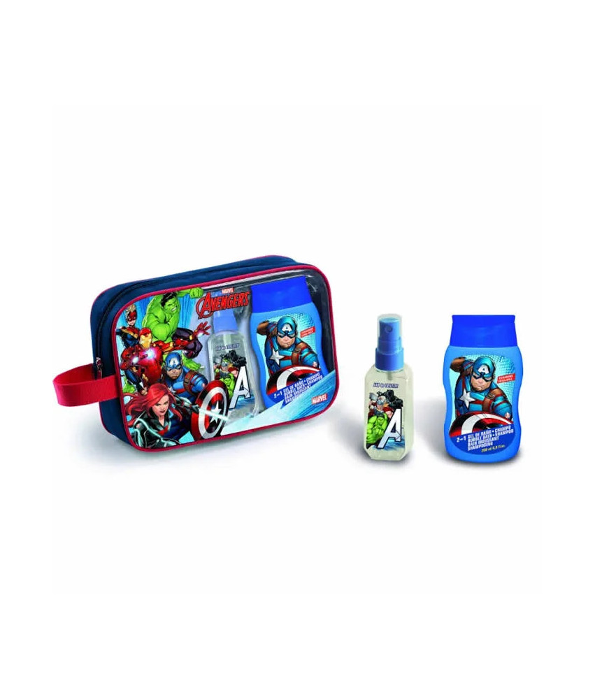 Coffret Marvel Avengers Eau De Toilette 90ml - Trio de Produits