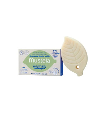 Shampoing solide bio Mustela 75g