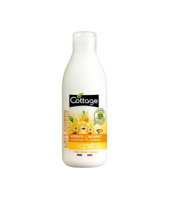 Lait Corporel Vainilla 200ml Cottage - Hydrate et Nourrit