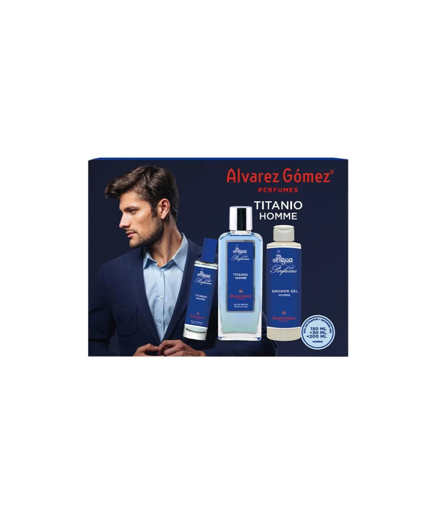 Parfum Homme Titanio 150ml - Ensemble ALVAREZ GÓMEZ