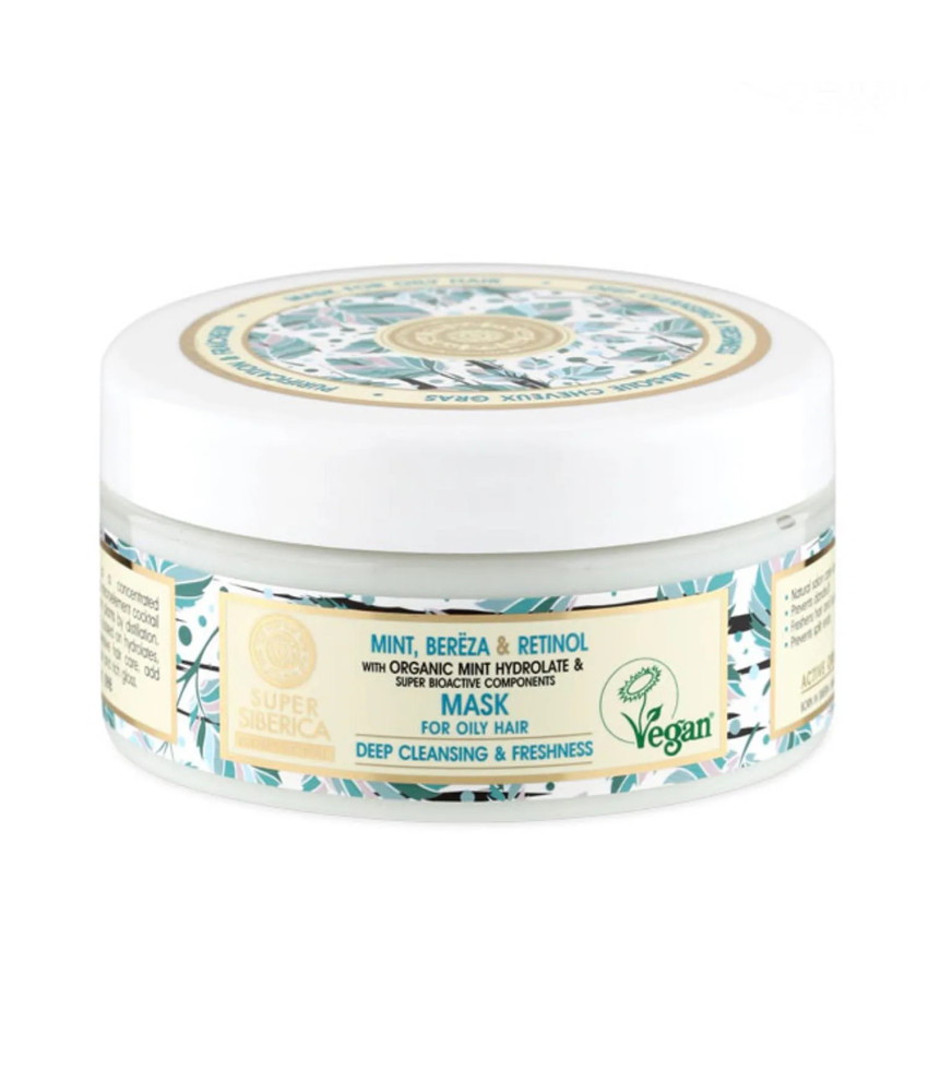 Masque Capillaire Natura Siberica pour Cheveux Gras