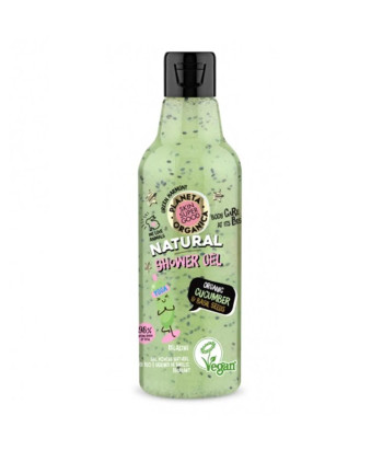 Gel de Bain Bio Natura Siberica au Concombre et Basilic - 250ml