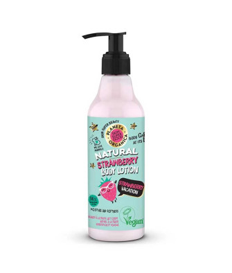 Crème corporelle naturelle Natura Siberica - Rêves de fraises