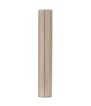 Étui en cuir beige La Bouche Rouge