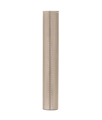 Étui en cuir beige La Bouche Rouge