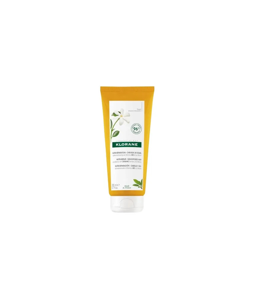 Après-soleil nourrissant: Klorane Conditionneur Tamanu Bio & Monoï